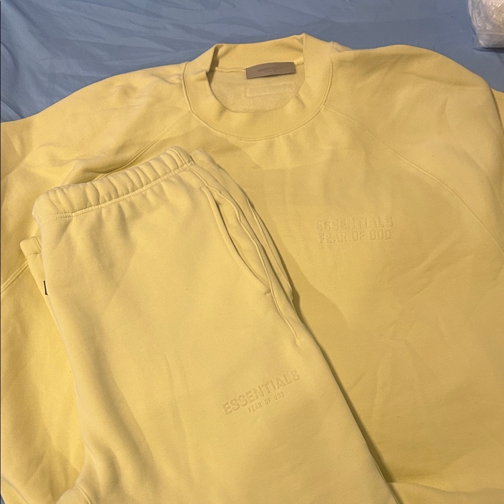 Essentials Fear of God Yellow Apparel